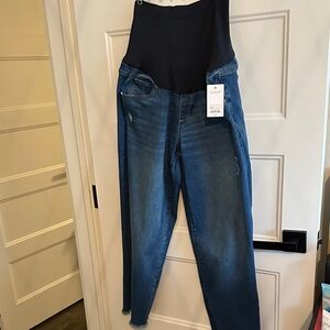 Women's Maternity Blue Jeans